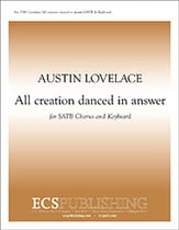 All Creation Danced in Answer SATB choral sheet music cover